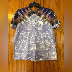 North Carolina Zoo peace heart Bear shirt size Youth XL